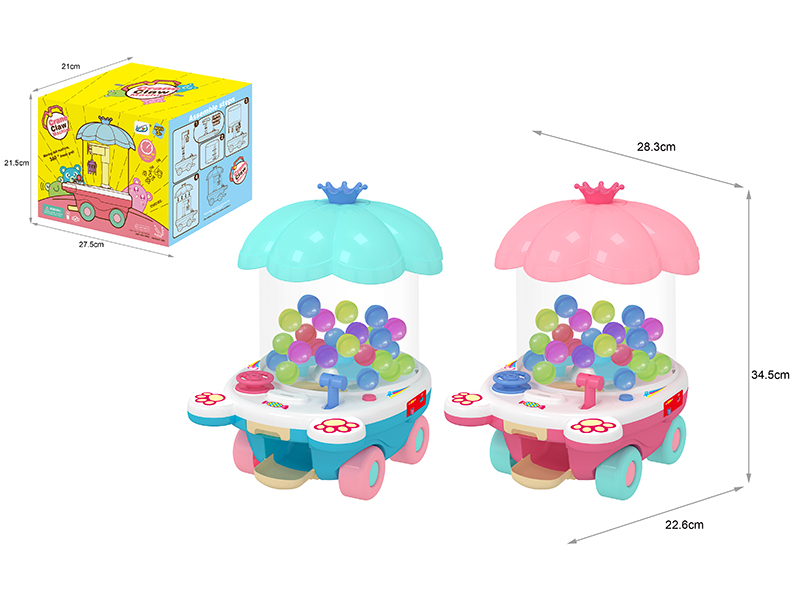 DIY Candy Car Gashapon Machine With Music(10 Balls)