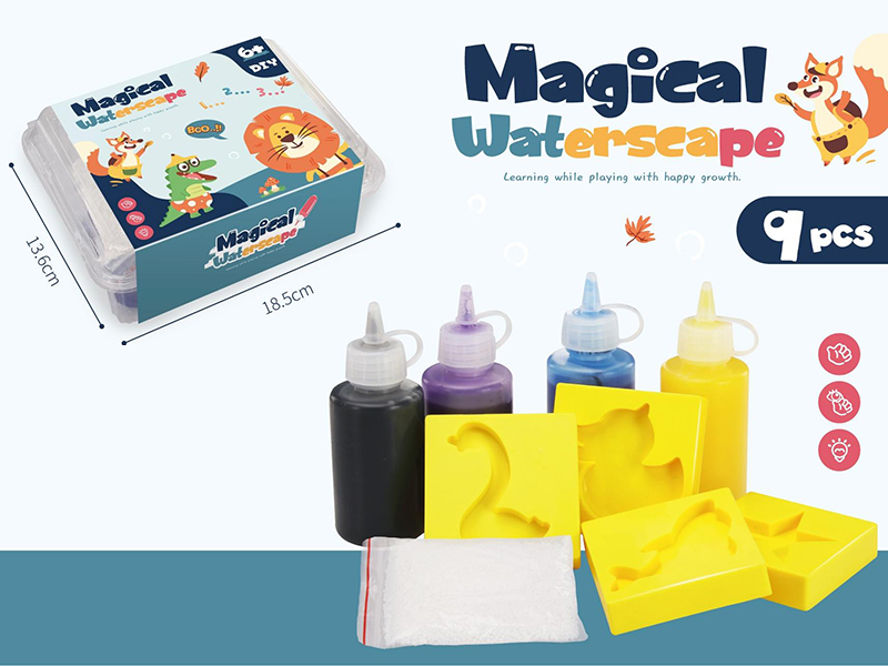 Magical Waterscape Set 9pcs