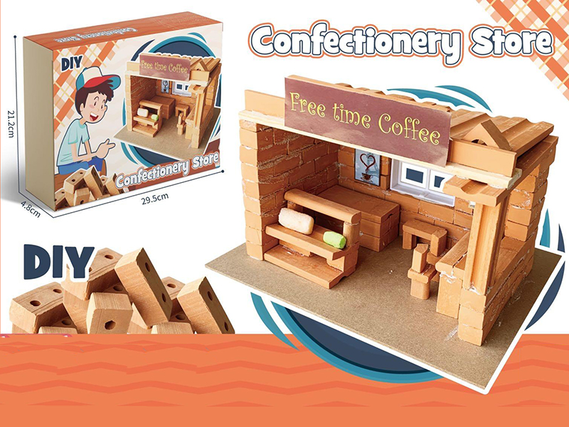 DIY Brick Confectionery Store
