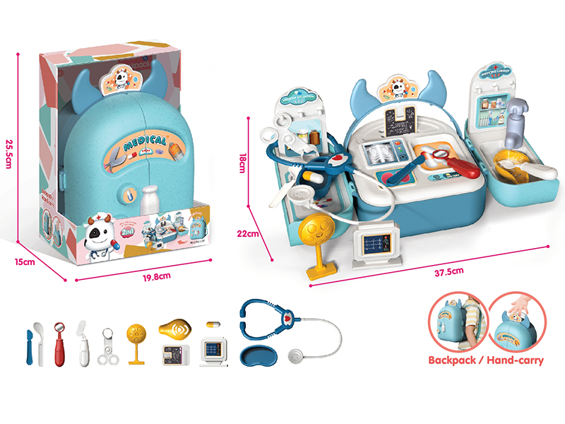 Multifunctional Backpack Doctor Set