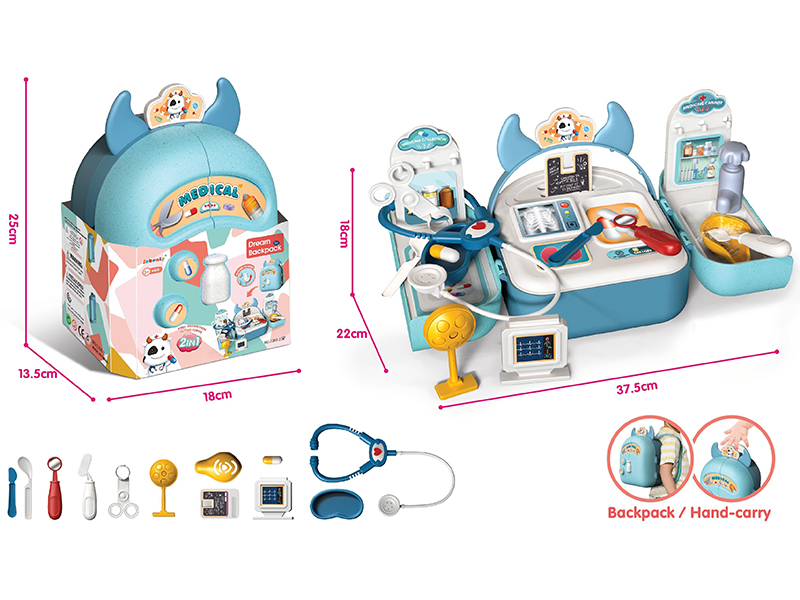Multifunctional Backpack Doctor Set