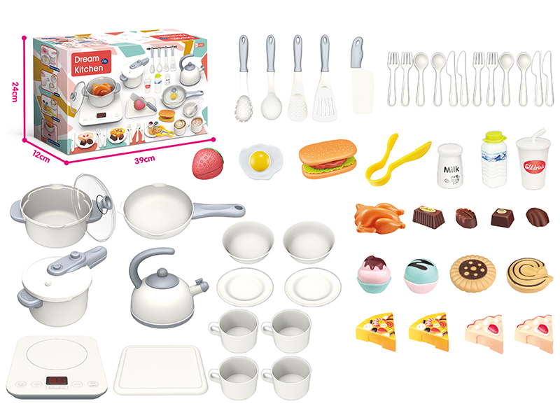 Kitchen Set With Light And Music, Touch