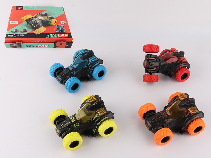 Friction Stunt Car 9pcs