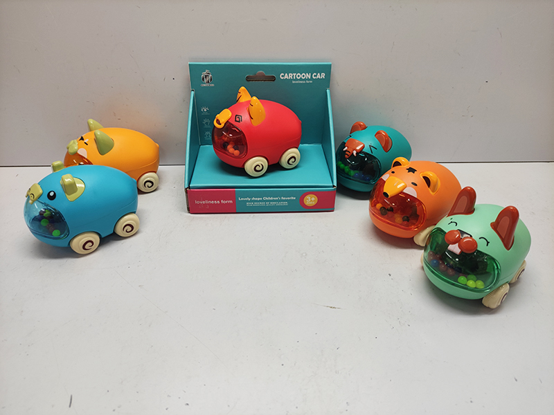 Cartoon Friction Car