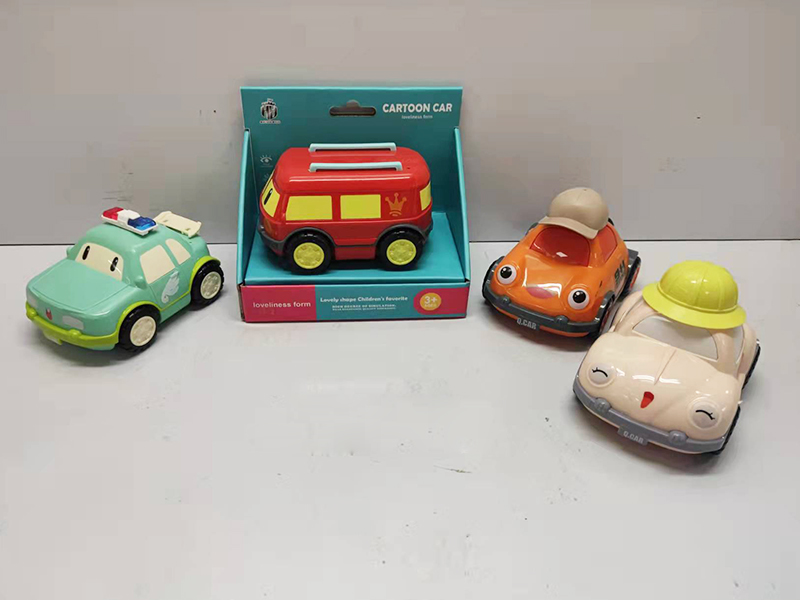 Cartoon Friction Car