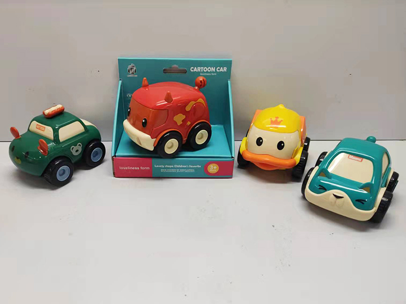 Cartoon Friction Car