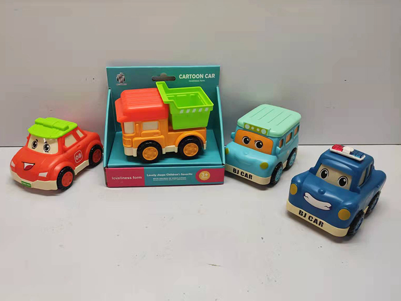 Cartoon Friction Car