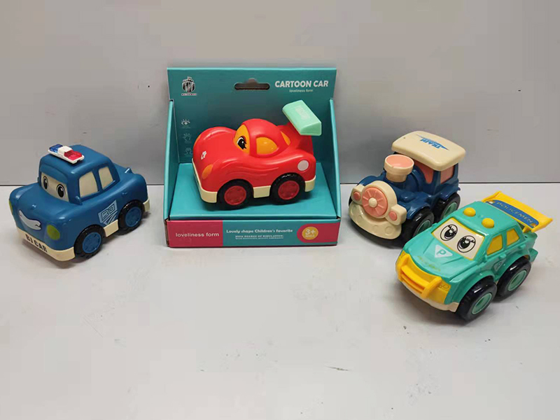 Cartoon Friction Car
