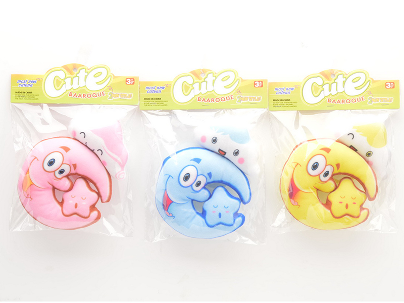 Moon With BB Whistle + Baby Rattles