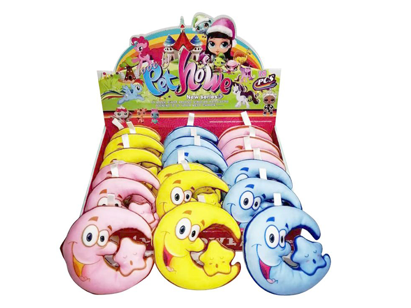 Star Moon With BB Whistle 18pcs