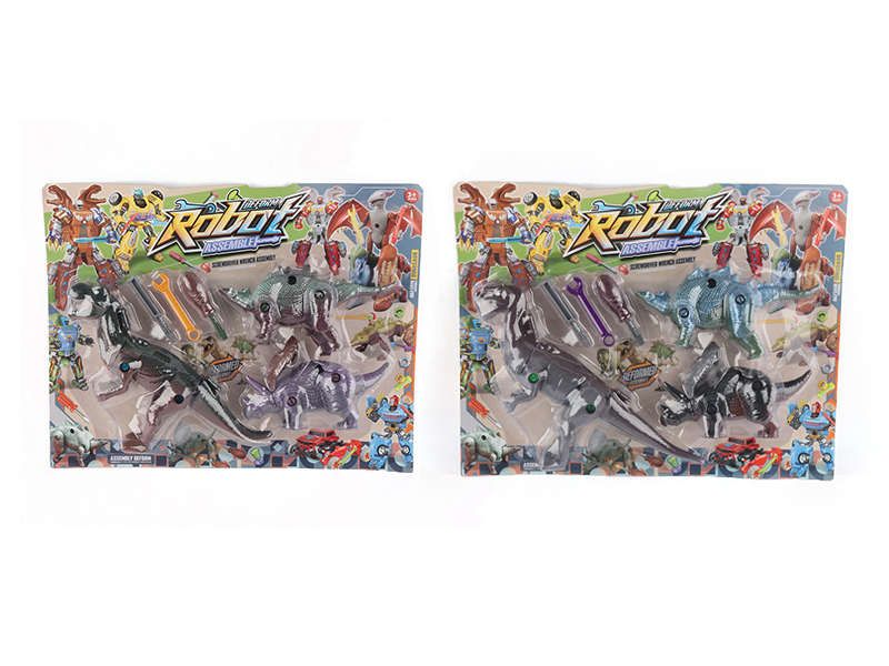 DIY Assembly Transformation Dinosaur