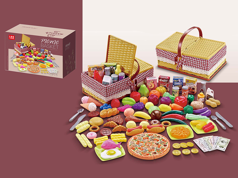 Picnic Basket Food Set