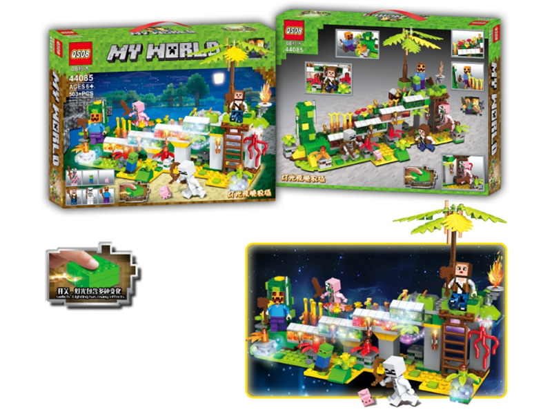 503+PCS My World Building Blocks With Function