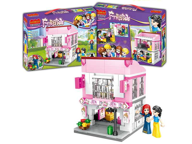 310+PCS Girls Street Scene Building Blocks