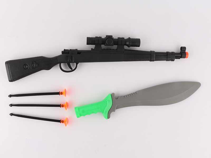 98K Soft Bullet Gun With Knife