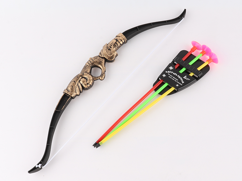 Bronze Bow And Arrow Set