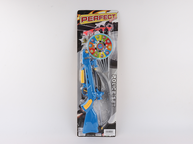 Solid Color Bow And Crossbow Gun With Dartboard,Bowling