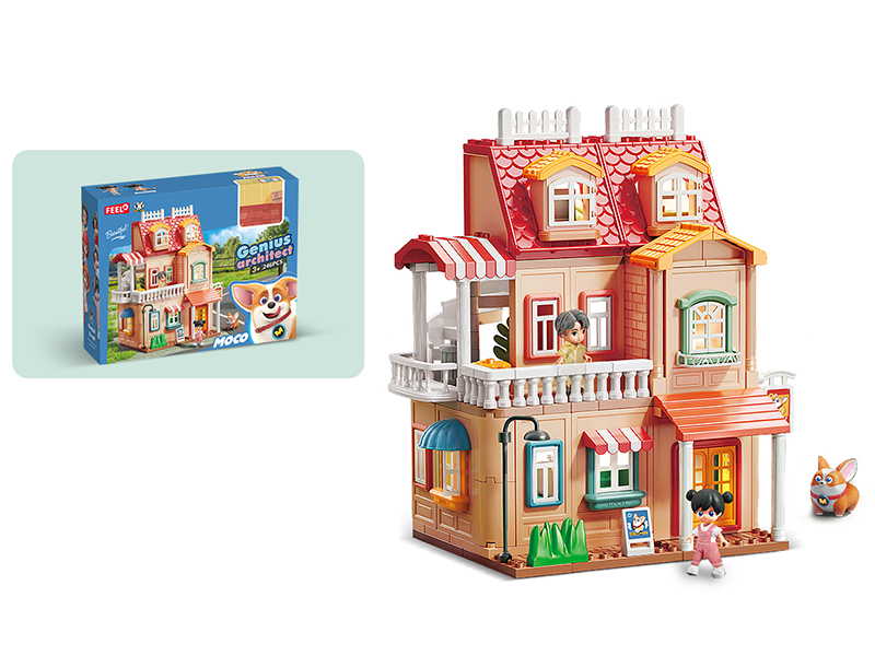 246  Particle Villa Building Blocks