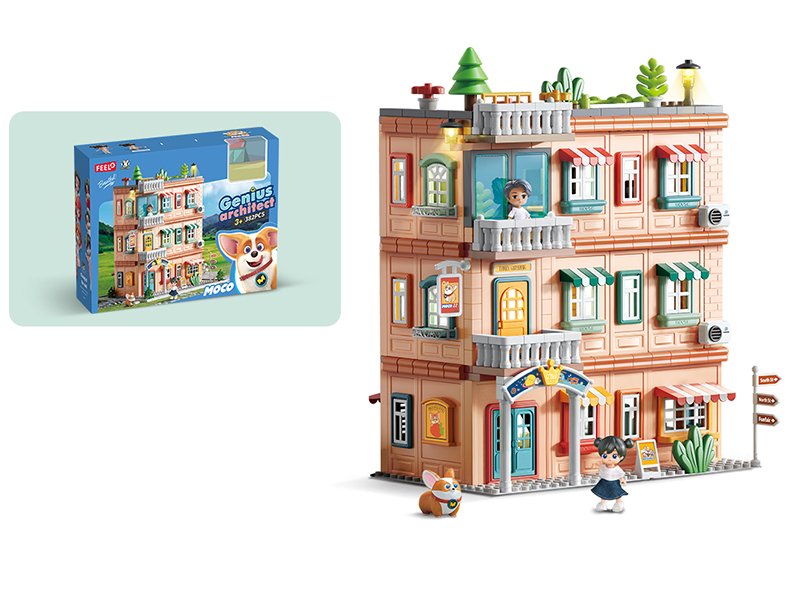 382  Particle Villa Building Blocks