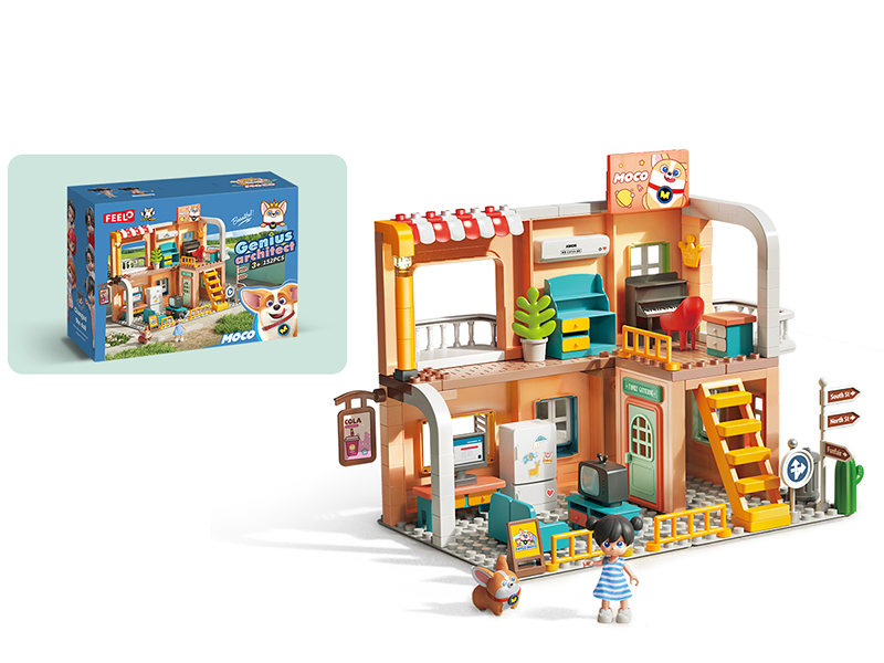 152 Particle Villa Building Blocks