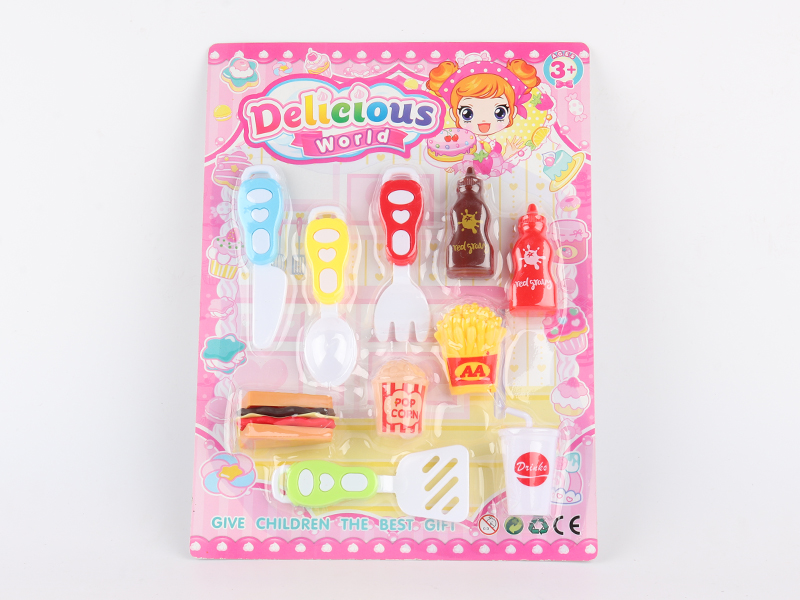 Play House Hamburger Set