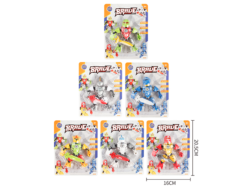 Brave Excalibur Group Building Blocks(Transformation Robot)