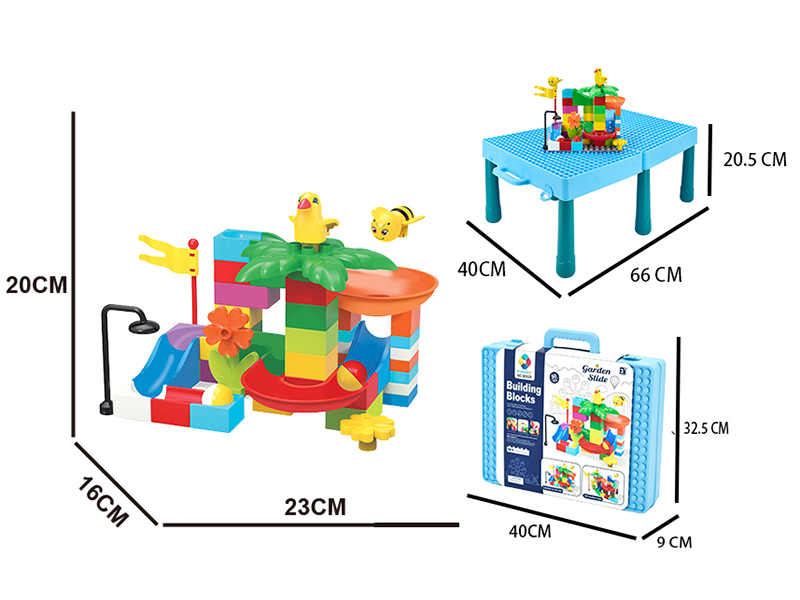 DIY Building Blocks Slide 50pcs(Exclude Base Plate)