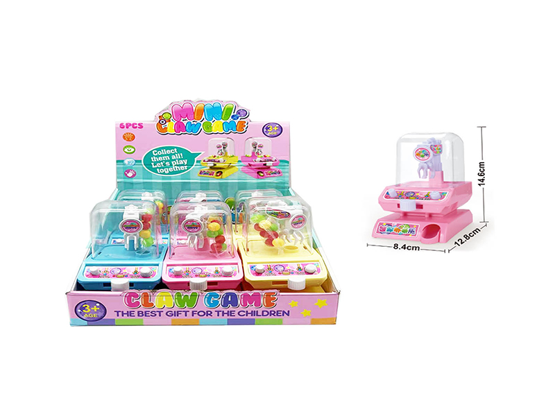 6pcs Mini Claw Machine