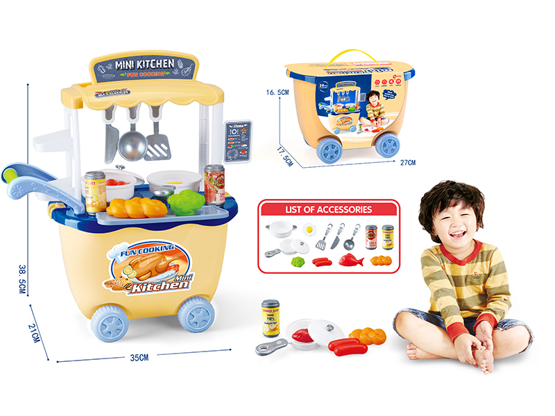 Kitchen Toys Stroller