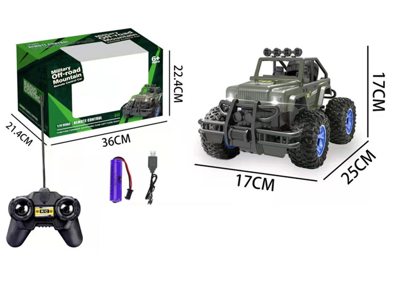 1:14 4CH Remote Control Jeep With Light