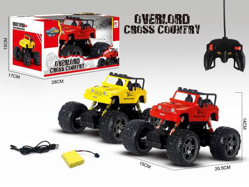 27Hz 1:14 4CH Remote Control Cross-Country Jeep
