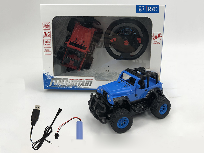 1:22 4-Channel Remote Control Jeep(Including Batteries)