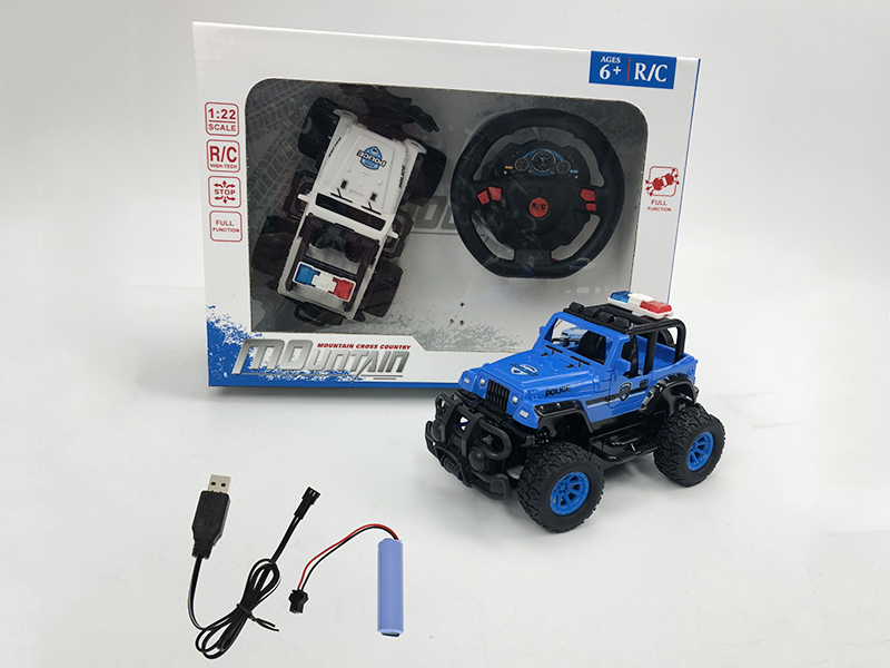 1:22 4-Channel Remote Control Jeep(Including Batteries)