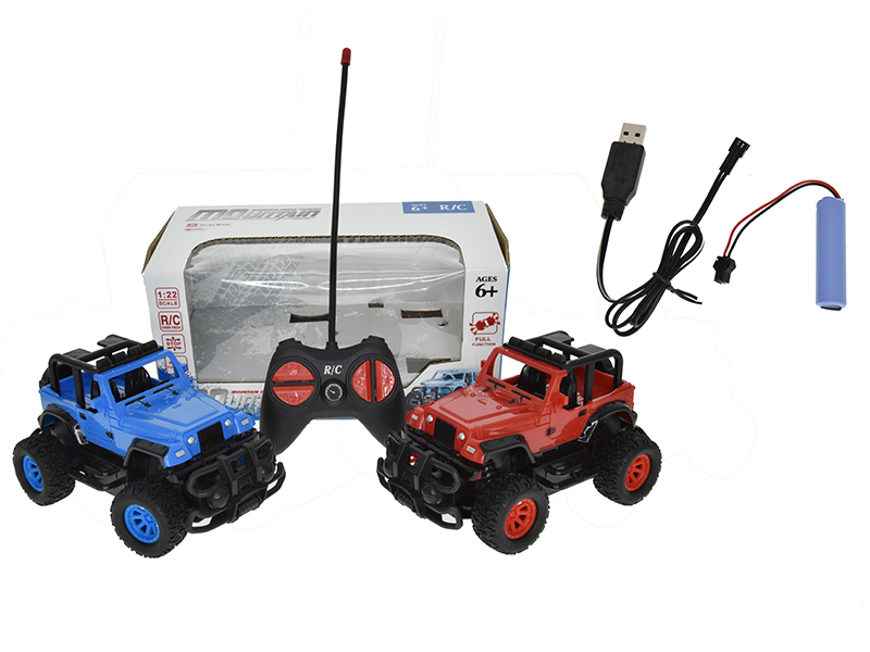 1:22 4-Channel Remote Control Jeep(Including Batteries)