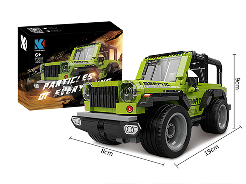 R/C Jeep Programming Jeep Blocks 320PCS