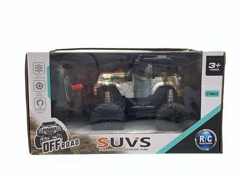 27Hz 4CH R/C Jeep