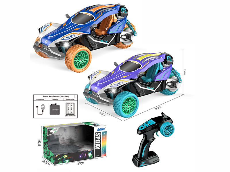 1:16 8CH Remote Control Chameleon Three Wheels Stunt Car With Light And Music,Spry