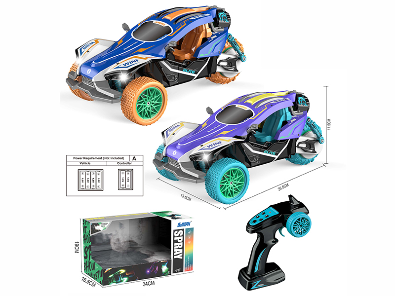 1:16 8CH Remote Control Chameleon Three Wheels Stunt Car With Light And Music,Spry