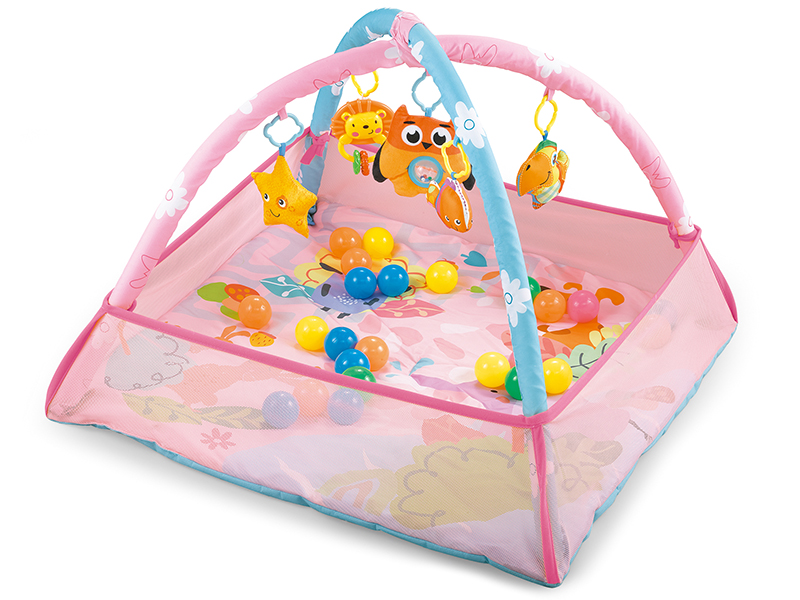 Pink Baby Play Mat + 30 Ocean Ball