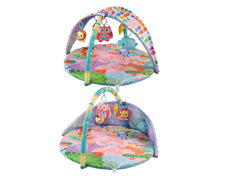 Pink Circle Baby Play Mat