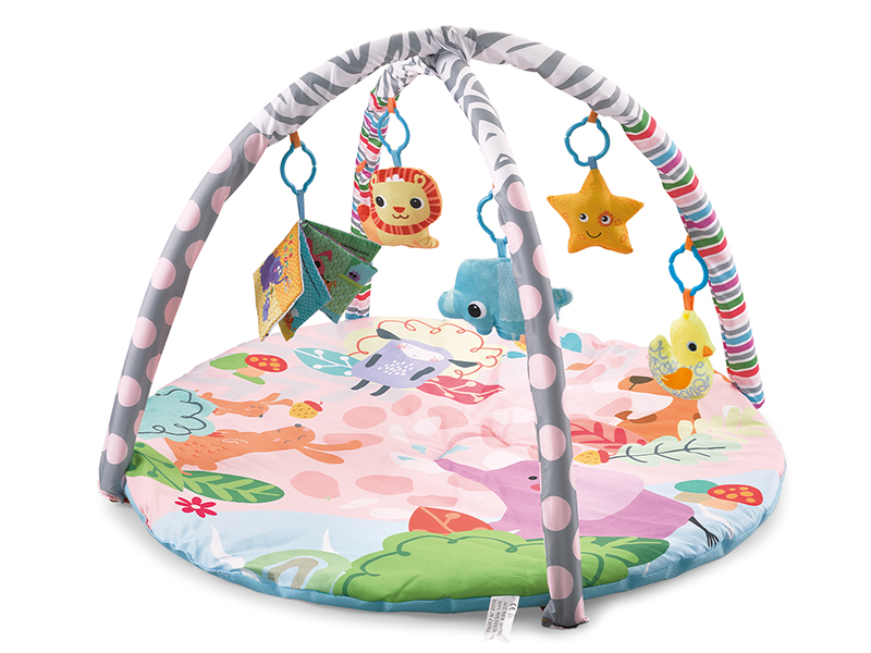 Pink Circle Baby Play Mat