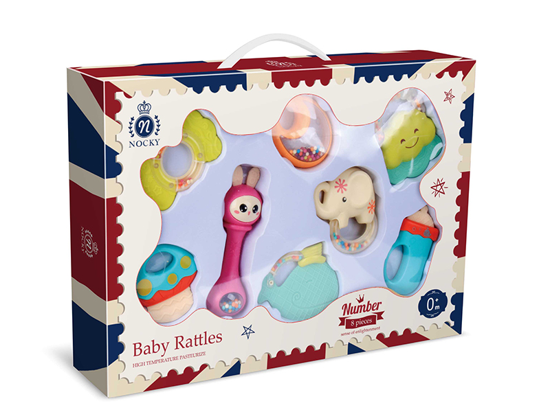Rattle & Teether 8PCS