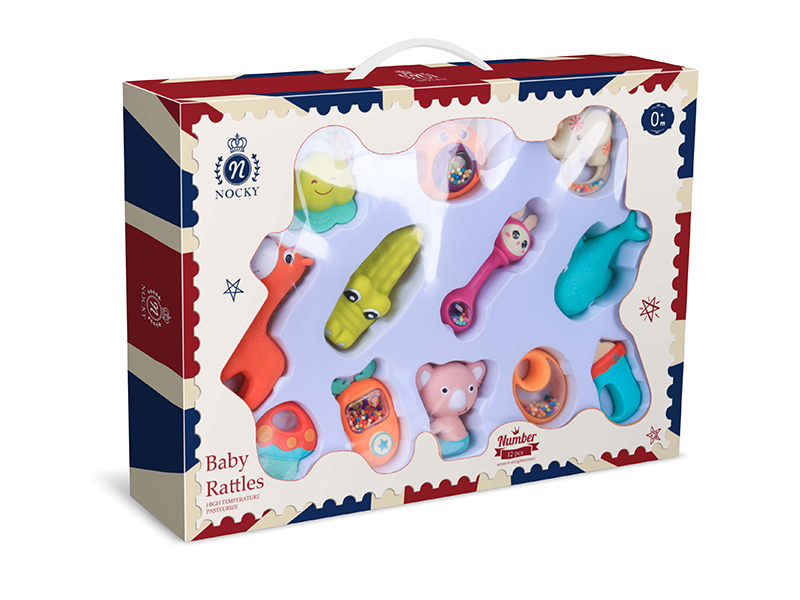 Rattle & Teether 12PCS