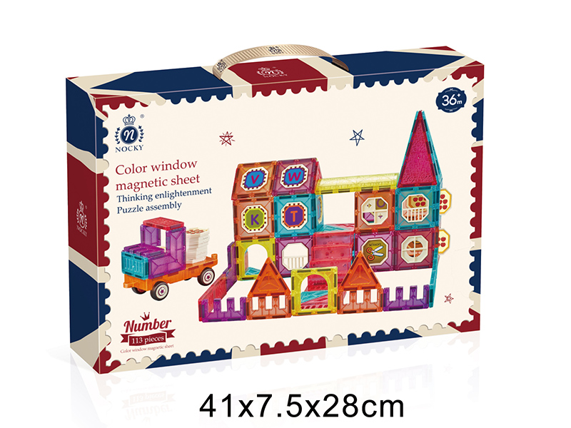 Color Window Magnetic Sheet 113PCS