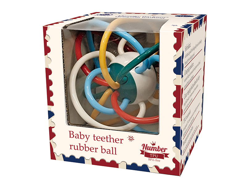 Baby Teether Rubber Ball