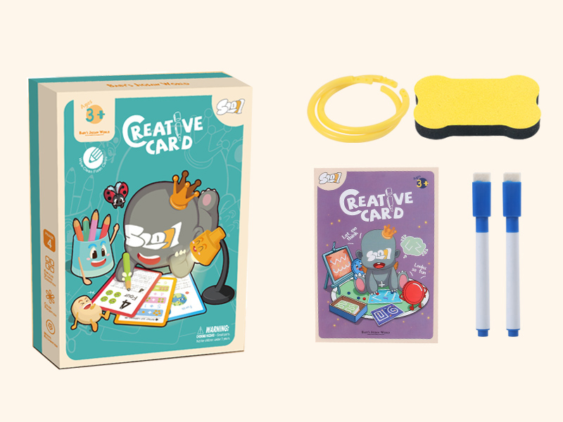 Children's Stylus Training Creative Card - Letters And Numbers