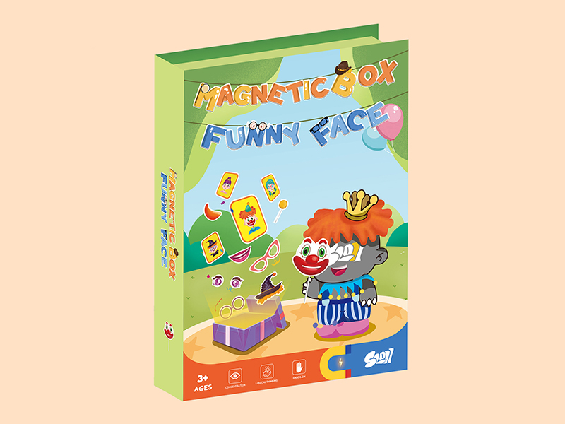 Magnetic Puzzle - Funny Face