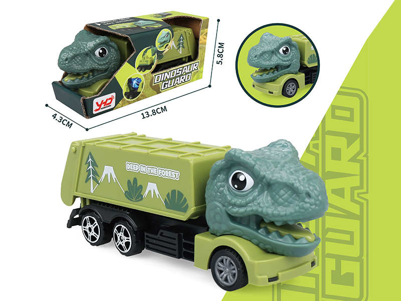 Tyrannosaurus Rex Friction Sanitation Truck