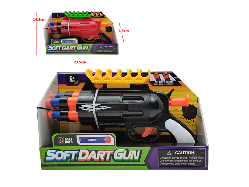 Soft Bullet Gun With Bullet Clip