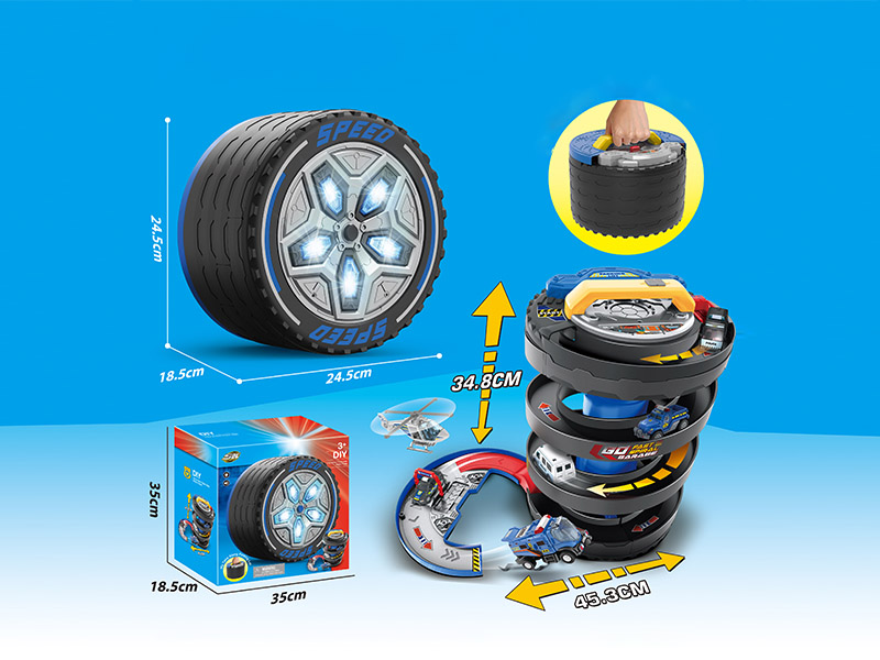Deformation wheel Parking Lot